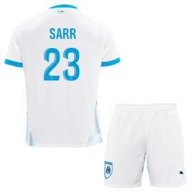 Olympique de Marseille Sarr 23 Domácí 2024-25 - Dětské Fotbalové Dresy (S/S)